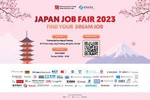 JAPAN JOB FAIR 2023 - Ngày hội tuyển dụng lớn nhất từ Bộ METI Nhật Bản chào mừng kỷ niệm 50 năm quan hệ ngoại giao Việt - Nhật